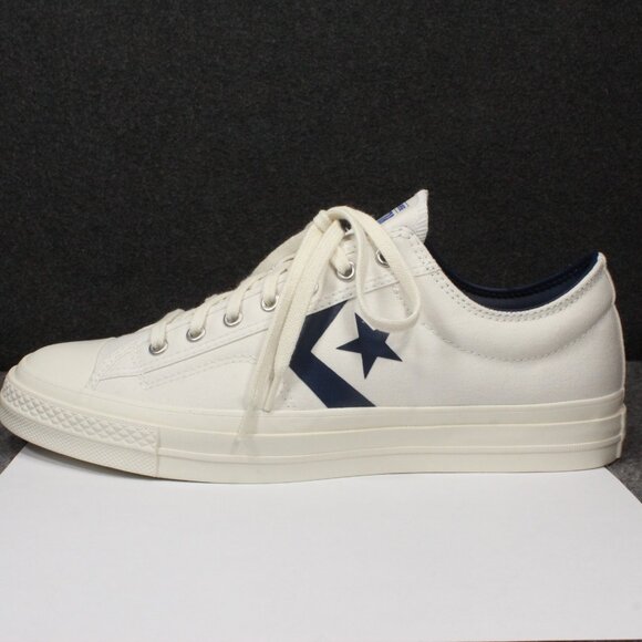Converse Star Player 76 Classic White Navy Unisex Shoes A08539C Mens Size 11 - Picture 6 of 13